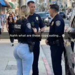Cop going viral for how she looks outside the car